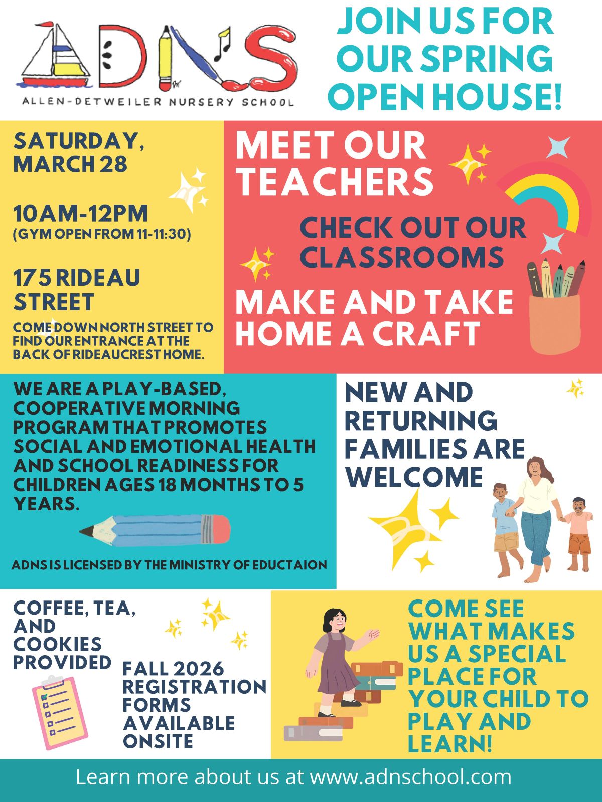 ADNS Open House Flyer